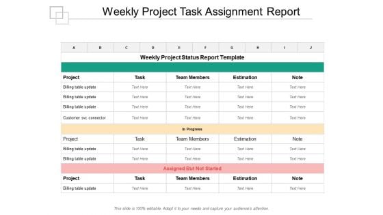Weekly Project Task Assignment Report Ppt PowerPoint Presentation Infographic Template Example Weekly Project Task Assignment Report Ppt PowerPoint Presentation Infographic Template Example