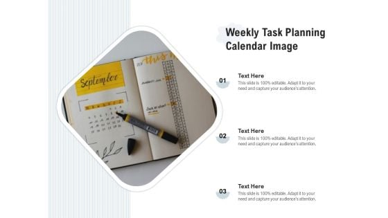 Weekly Task Planning Calendar Image Ppt PowerPoint Presentation Gallery Inspiration PDF