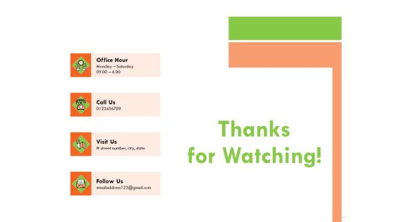 Welfare Work Value Thanks For Watching Ppt Gallery Ideas PDF