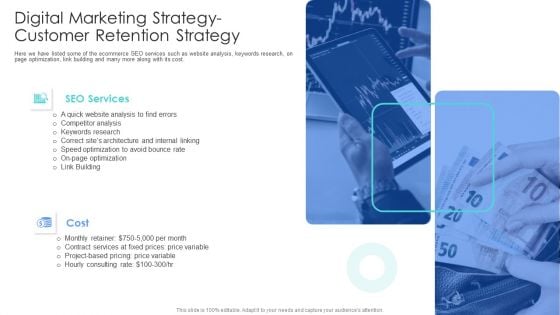 Well Being Gymnasium Sector Digital Marketing Strategy Customer Retention Strategy Designs PDF