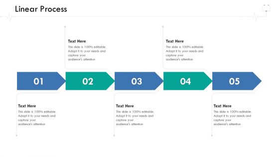 Wellness Management Linear Process Ppt Summary Designs PDF