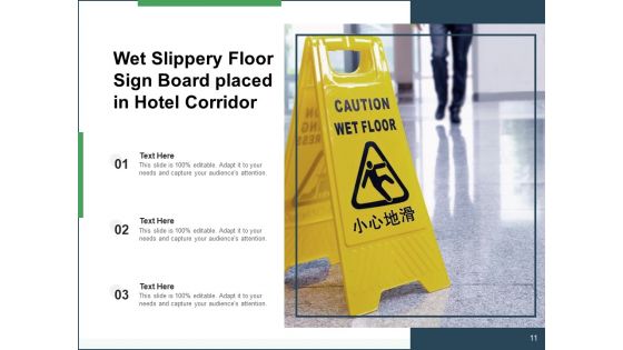 Wet Surface Employee Staircase Safety Ppt PowerPoint Presentation Complete Deck