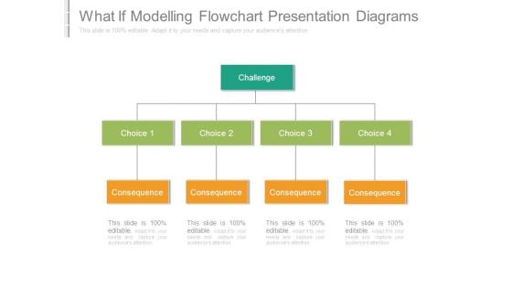 What If Modelling Flowchart Presentation Diagrams What If Modelling Flowchart Presentation Diagrams