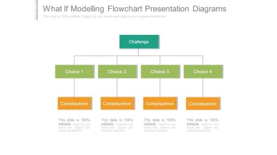 What If Modelling Flowchart Presentation Diagrams