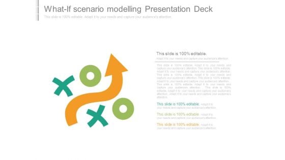 What If Scenario Modelling Presentation Deck