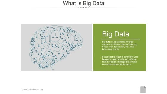 What Is Big Data Ppt PowerPoint Presentation Diagrams