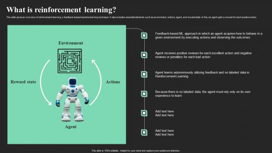 What Is Reinforcement Learning Ppt Professional Example Topics PDF