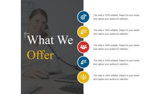 What We Offer Template 2 Ppt PowerPoint Presentation Inspiration Mockup What We Offer Template 2 Ppt PowerPoint Presentation Inspiration Mockup