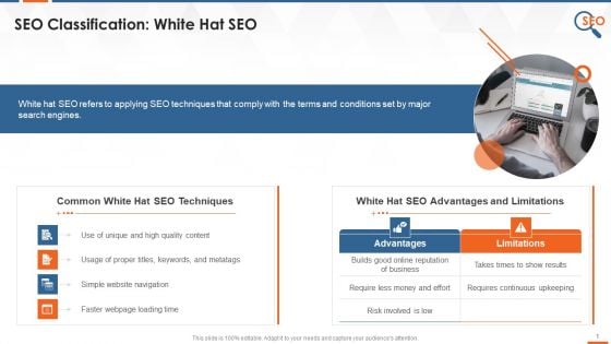 White Grey And Black SEO Types Training Ppt White Grey And Black SEO Types Training Ppt