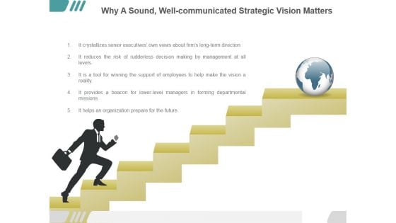 Why A Sound Well Communicated Strategic Vision Matters Ppt PowerPoint Presentation Diagrams