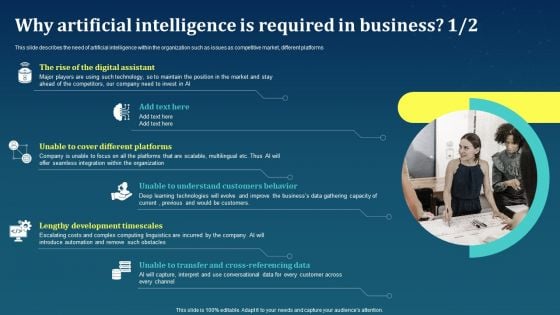 Why Artificial Intelligence Is Required In Business AI For Brand Administration Sample PDF