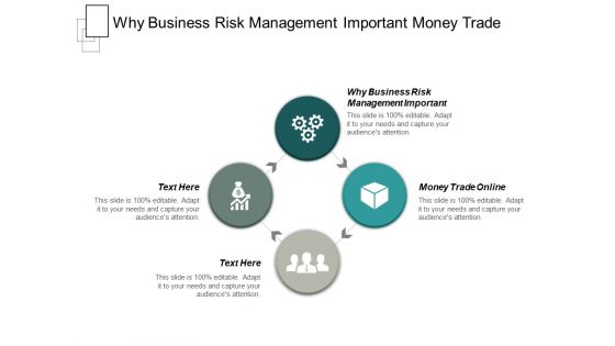 Why Business Risk Management Important Money Trade Online Ppt PowerPoint Presentation File Inspiration Cpb