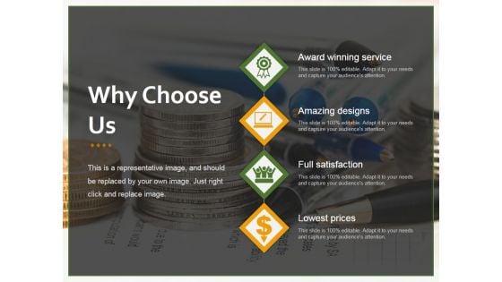 Why Choose Us Template 1 Ppt PowerPoint Presentation Portfolio Graphics