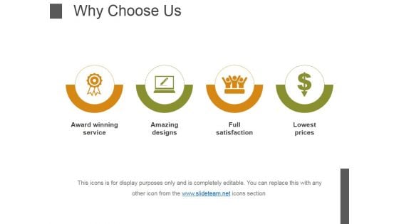 Why Choose Us Template 1 Ppt PowerPoint Presentation Show Designs Download