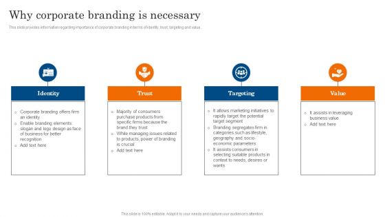 Why Corporate Branding Is Necessary Ppt PowerPoint Presentation Diagram Templates PDF Why Corporate Branding Is Necessary Ppt PowerPoint Presentation Diagram Templates PDF
