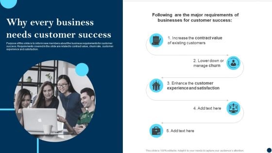Why Every Business Needs Customer Success Client Success Best Practices Guide Rules PDF