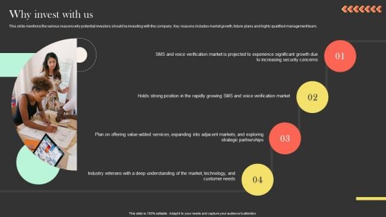 Why Invest With Us Ringcaptcha Capital Funding Pitch Deck Summary PDF Why Invest With Us Ringcaptcha Capital Funding Pitch Deck Summary PDF