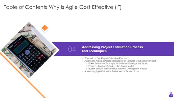 Why Is Agile Cost Effective IT Ppt PowerPoint Presentation Complete Deck With Slides