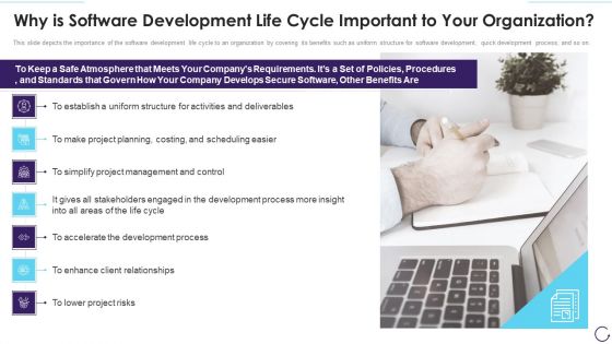 Why Is Software Development Life Cycle Important To Your Organization Inspiration PDF