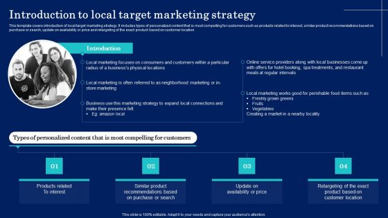 Why Target Market Identification Introduction To Local Target Marketing Strategy Structure PDF