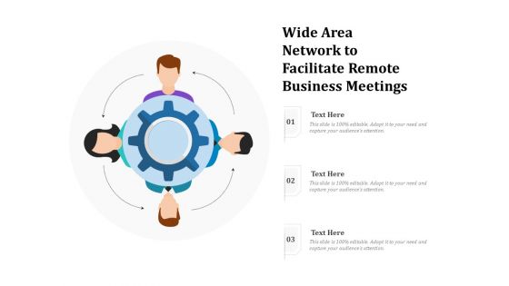 Wide Area Network To Facilitate Remote Business Meetings Ppt PowerPoint Presentation Infographic Template Graphic Images PDF