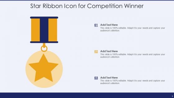 Winner Icon Ppt PowerPoint Presentation Complete Deck With Slides