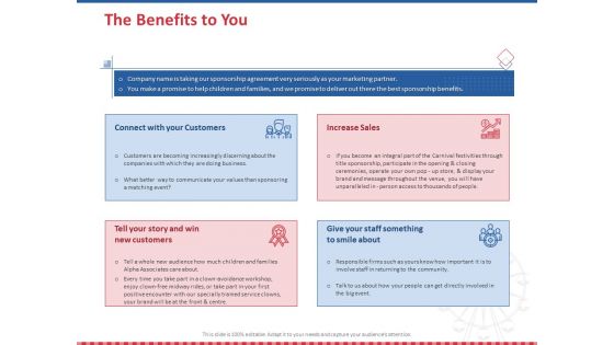 Winning Event Sponsorship The Benefits To You Ppt PowerPoint Presentation Summary Slides PDF Winning Event Sponsorship The Benefits To You Ppt PowerPoint Presentation Summary Slides PDF