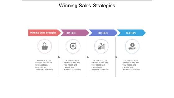 Winning Sales Strategies Ppt PowerPoint Presentation Inspiration Backgrounds Cpb Pdf