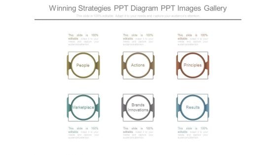 Winning Strategies Ppt Diagram Ppt Images Gallery