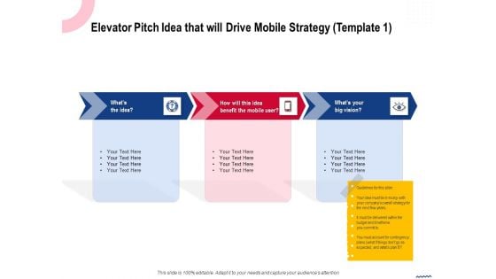 Wireless Phone Information Management Plan Elevator Pitch Idea That Will Drive Mobile Strategy Download PDF