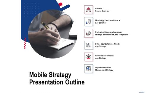 Wireless Phone Information Management Plan Mobile Strategy Presentation Outline Pictures PDF