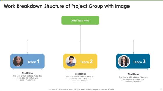 Work Breakdown Structure Of Project Group With Image Inspiration PDF