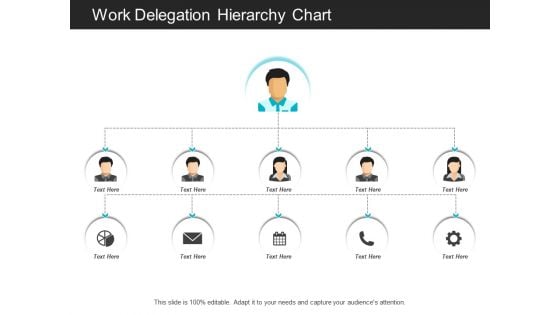 Work Delegation Hierarchy Chart Ppt PowerPoint Presentation File Graphic Images