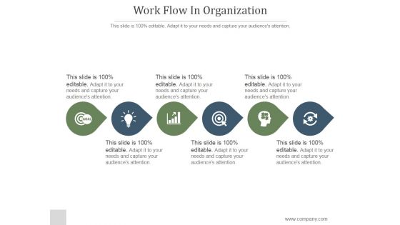 Work Flow In Organization Ppt PowerPoint Presentation Background Images