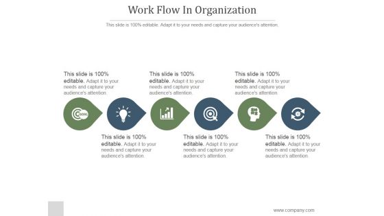 Work Flow In Organization Ppt PowerPoint Presentation Background Images