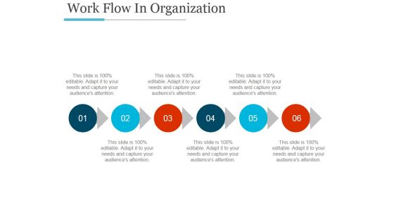 Work Flow In Organization Ppt PowerPoint Presentation Example 2015