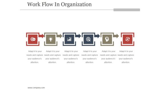 Work Flow In Organization Ppt PowerPoint Presentation Templates