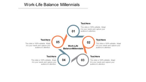 Work Life Balance Millennials Ppt PowerPoint Presentation Portfolio Graphic Tips Cpb
