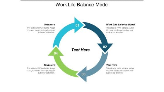 Work Life Balance Model Ppt PowerPoint Presentation Ideas Example File Cpb