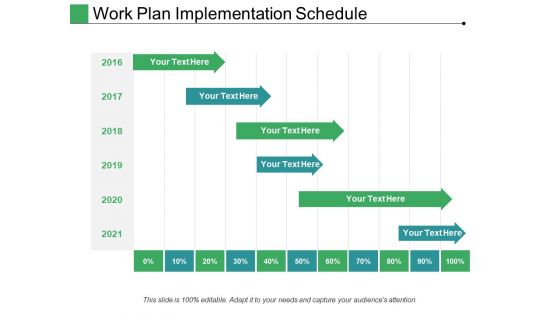 Work Plan Implementation Schedule Ppt PowerPoint Presentation Icon Inspiration