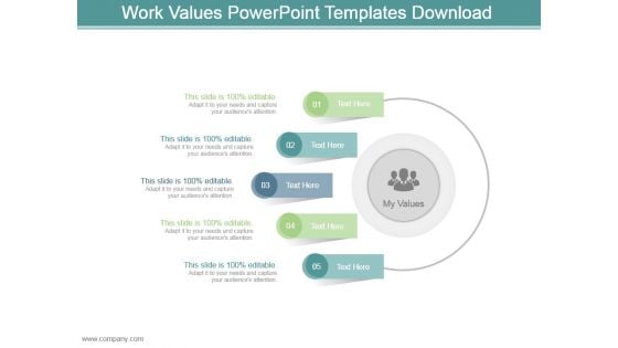 Work Values Powerpoint Templates Download