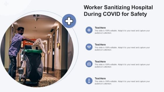 Worker Sanitizing Hospital During Covid For Safety Ppt Infographics Slideshow PDF Worker Sanitizing Hospital During Covid For Safety Ppt Infographics Slideshow PDF