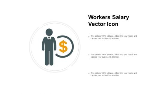 Workers Salary Vector Icon Ppt PowerPoint Presentation Professional Designs Download