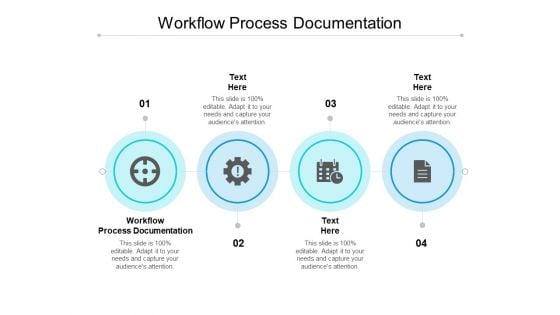 Workflow Process Documentation Ppt PowerPoint Presentation Outline Inspiration Cpb