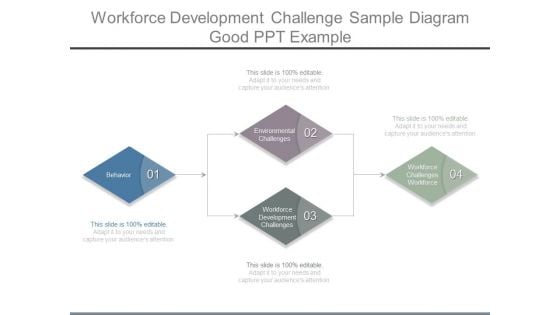 Workforce Development Challenge Sample Diagram Good Ppt Example