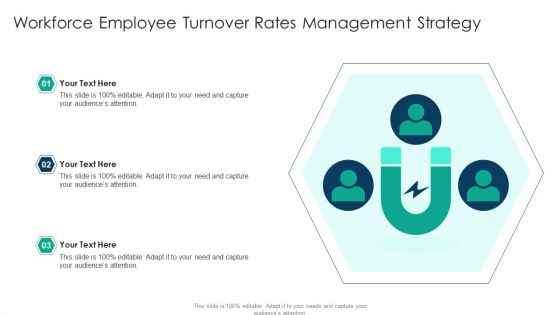 Workforce Employee Turnover Rates Management Strategy Ppt PowerPoint Presentation Icon Pictures PDF
