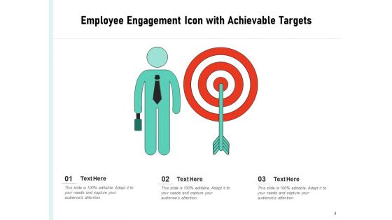 Workforce Engagement Icon Targets Measurement Ppt PowerPoint Presentation Complete Deck