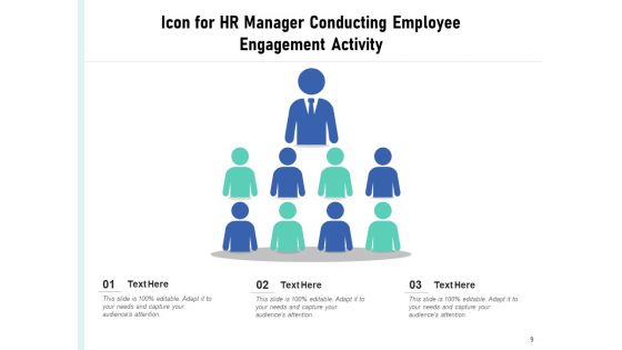 Workforce Engagement Icon Targets Measurement Ppt PowerPoint Presentation Complete Deck