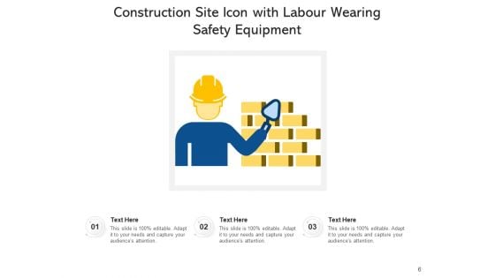 Workforce Icon Safety Equipment Ppt PowerPoint Presentation Complete Deck