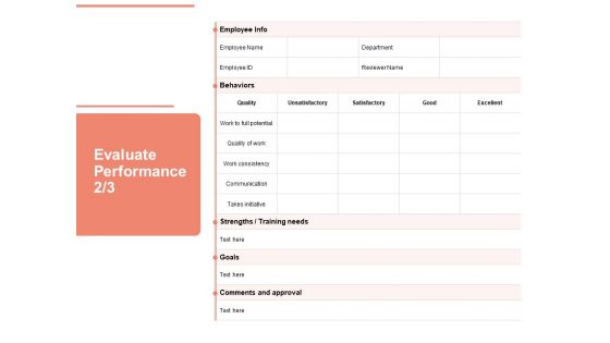 Workforce Planning System Evaluate Performance Communication Ppt PowerPoint Presentation Inspiration Icons PDF